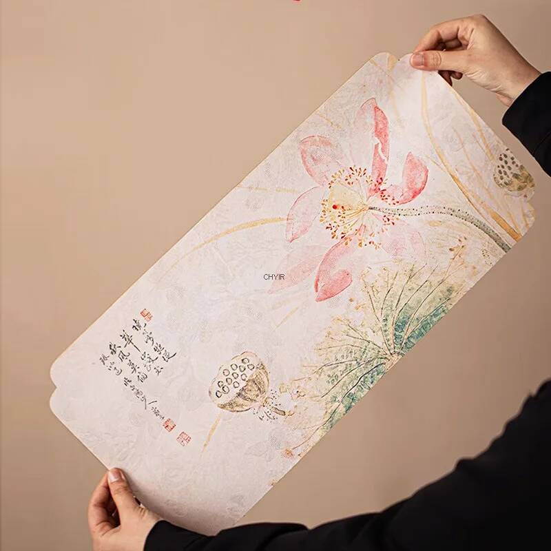 Bamboo Tea Tray - Chinese Style Cloud Silk Green Bamboo