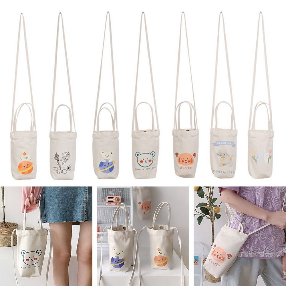Coffee Tea Games - Portable Water Bottle Holder Carry Bag