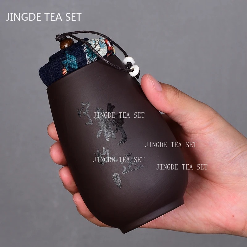Coffee Tea Games - Chinese Purple Sand Small Tea Jar