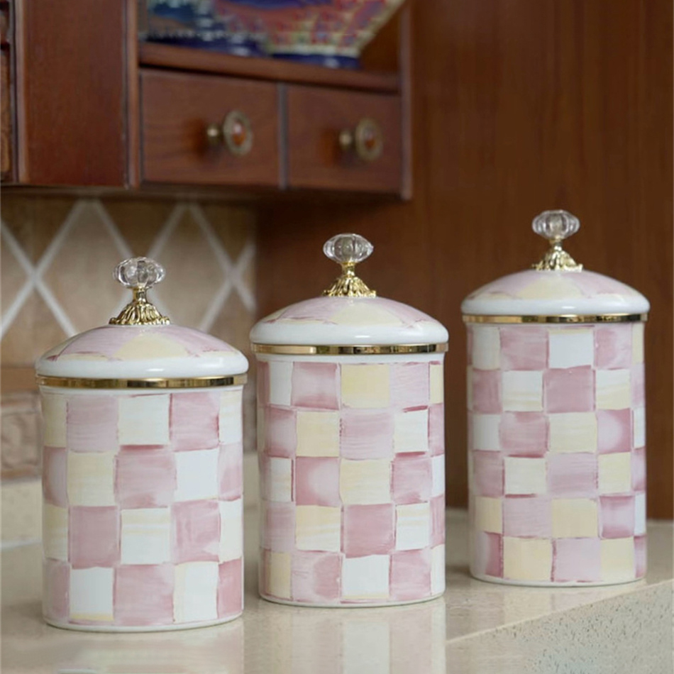 European Retro Classic Storage - مراجعة Tea Coffee Sugar Container وسعره