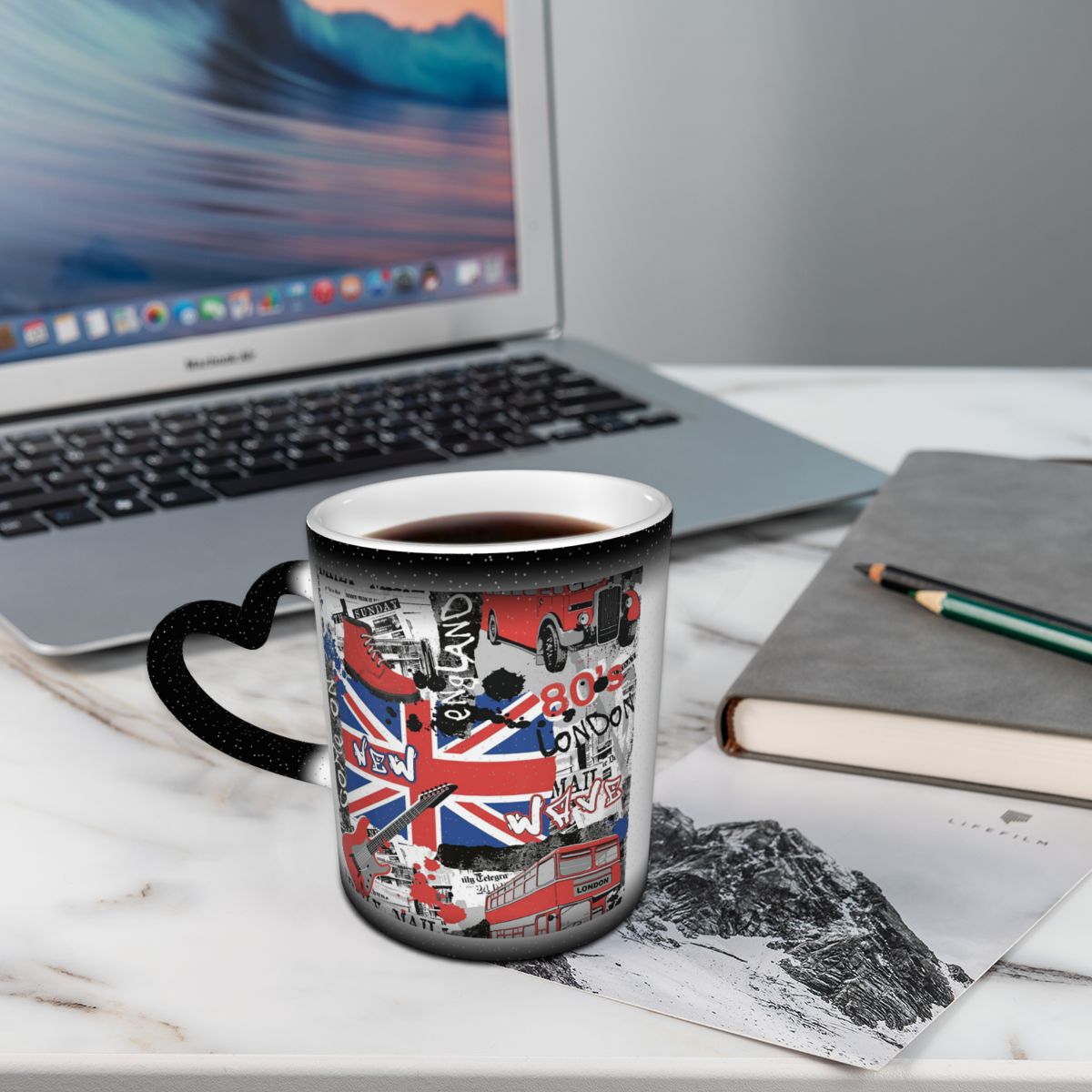 Union Jack Flag Of The UK Mug  - مراجعة Coffee Tea Uk وسعره