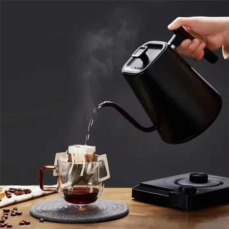 AA01-Gooseneck Electric Kettle - مراجعة Coffee Tea Uk وسعره