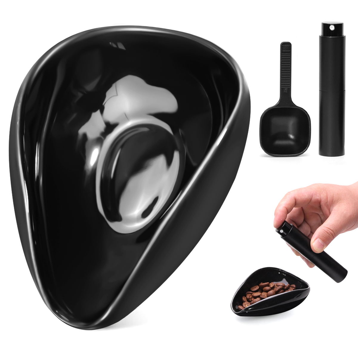 Leeseph Coffee Bean Dosing Cup - مراجعة Coffee Tea And Sugar Set وسعره