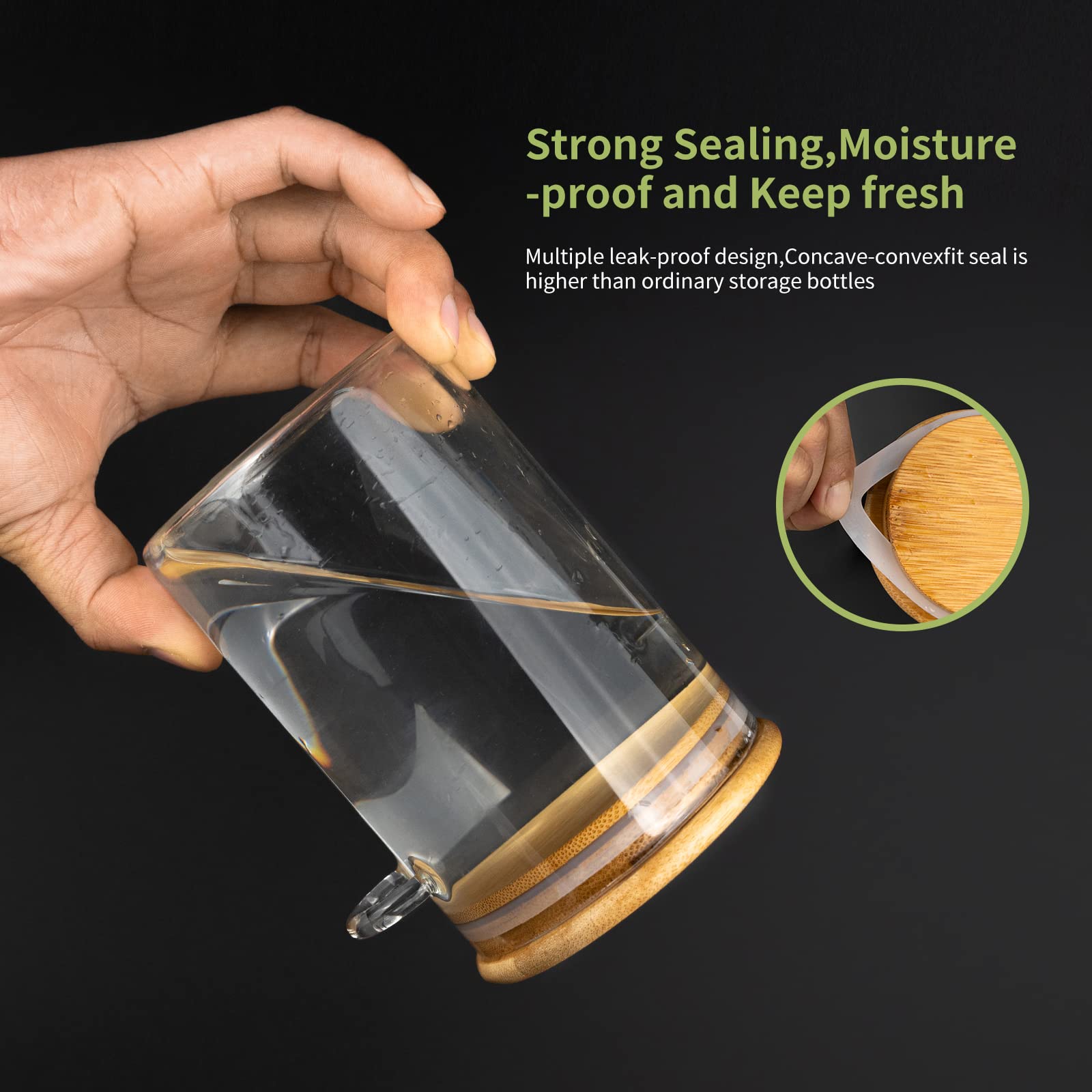 Airtight Food Storage Plastic  - مراجعة Tea Coffee Sugar Container وسعره