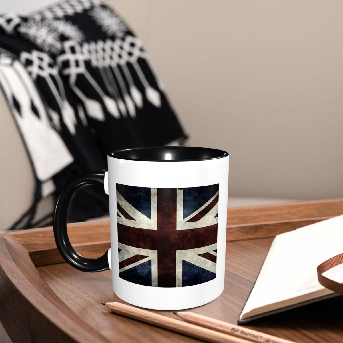 Union Jack Flag Of The UK Mug  - مراجعة Coffee Tea Uk وسعره