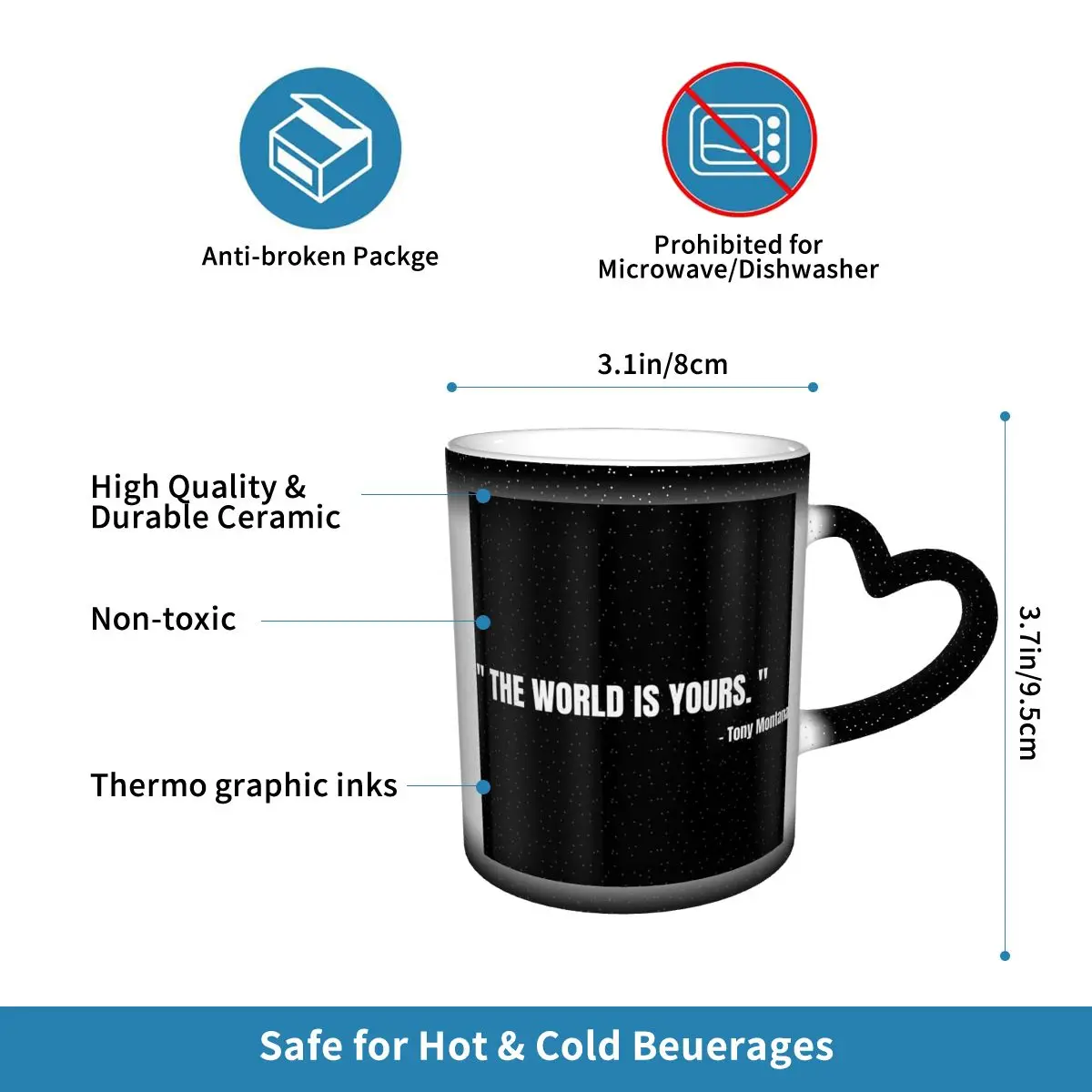 Scarface Tony Montana The Worl - مراجعة Coffee Tea World وسعره