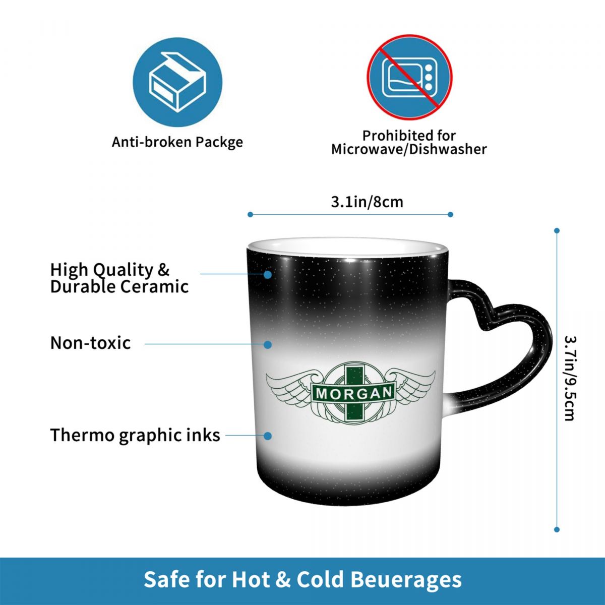 Morgan Motor Car Company Mug F - مراجعة Coffee Tea And Company وسعره