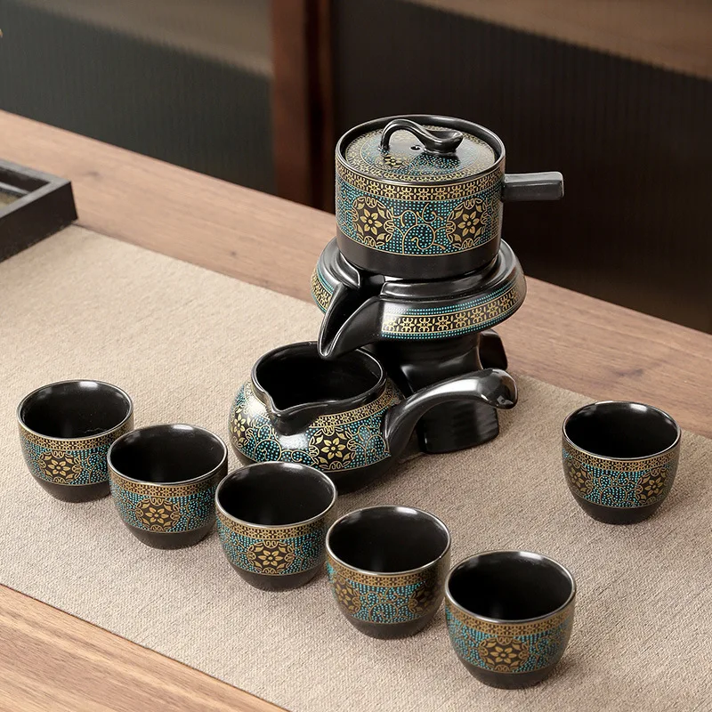 Household Tea Set Creative Liv - مراجعة Gongfu Tea Set وسعره