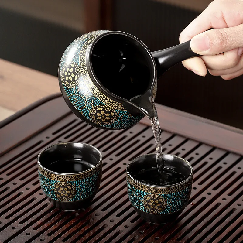 Household Tea Set Creative Liv - مراجعة Gongfu Tea Set وسعره