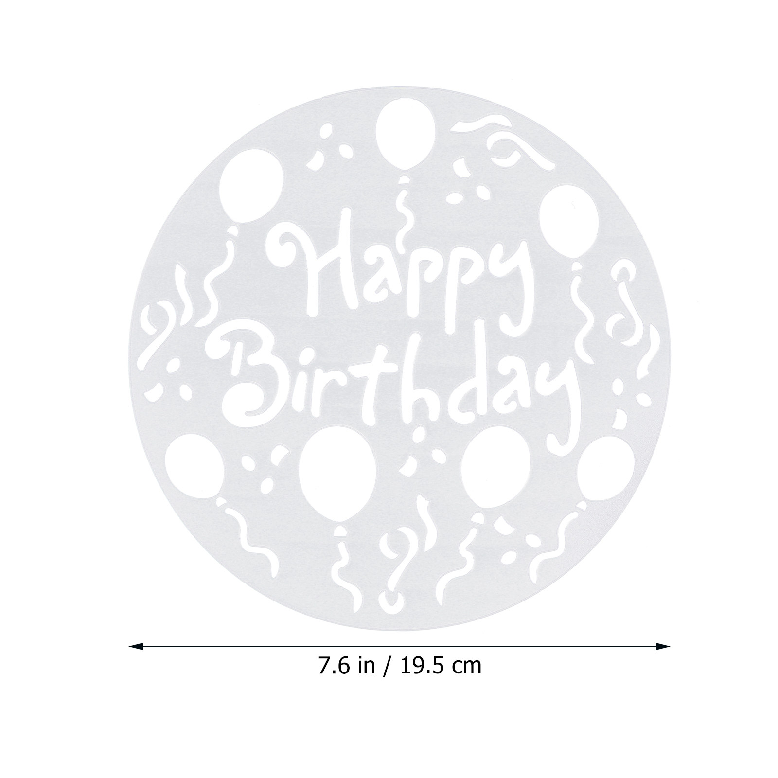8Pcs Hollow DIY Cake Spray Ste - مراجعة Coffee Stencil Art وسعره