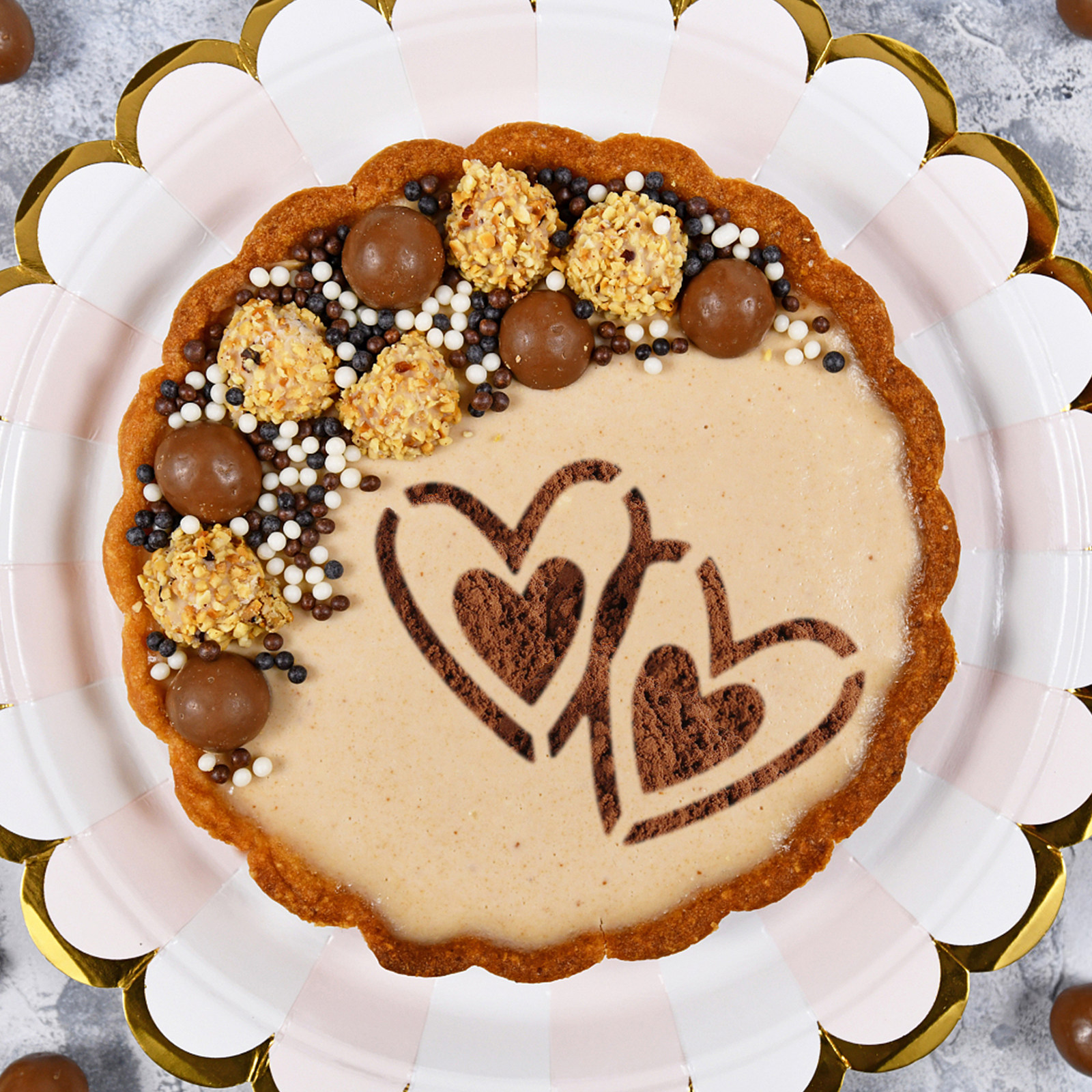 8Pcs Hollow DIY Cake Spray Ste - مراجعة Coffee Stencil Art وسعره