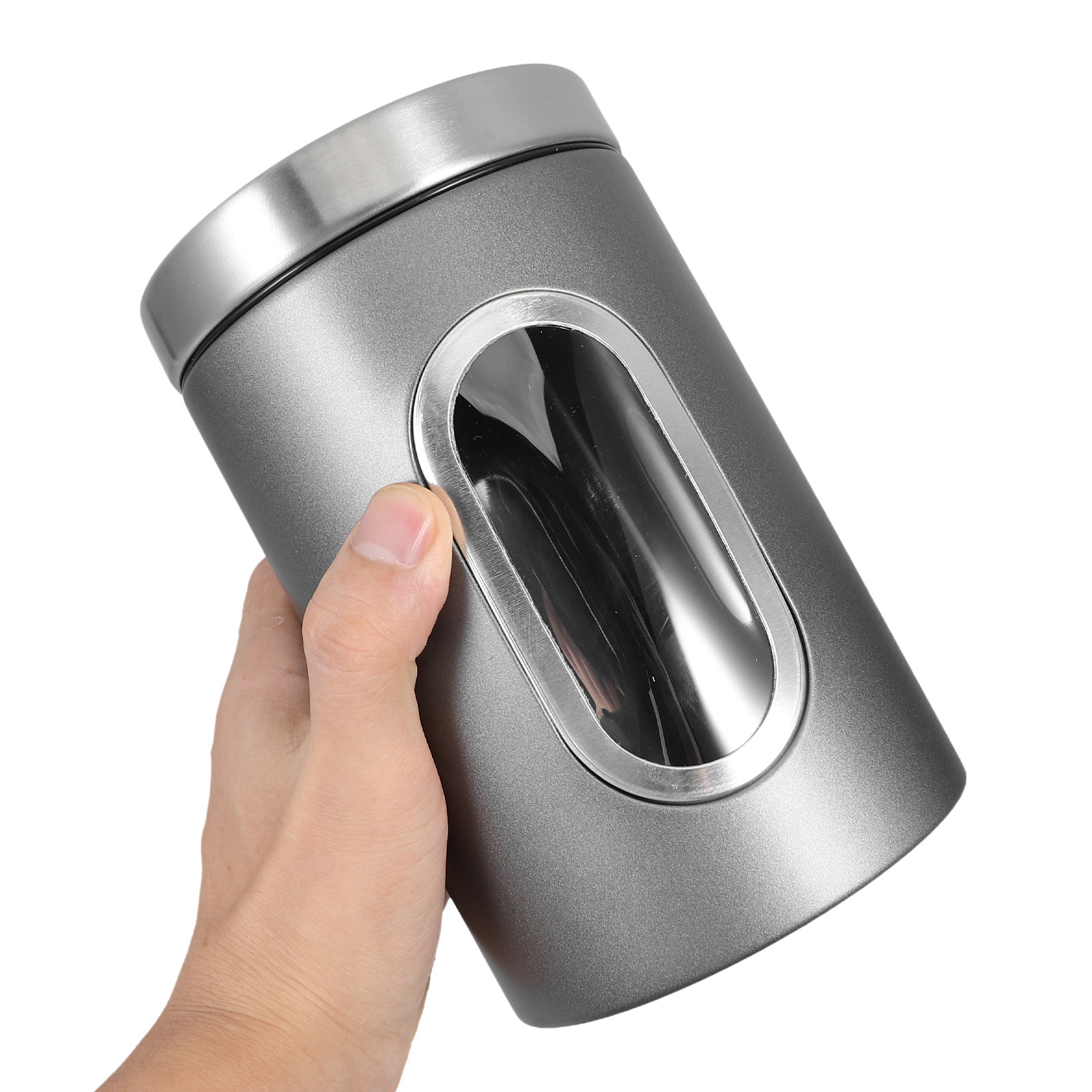 Stainless Steel Storage Canist - مراجعة Tea Coffee Sugar Container وسعره