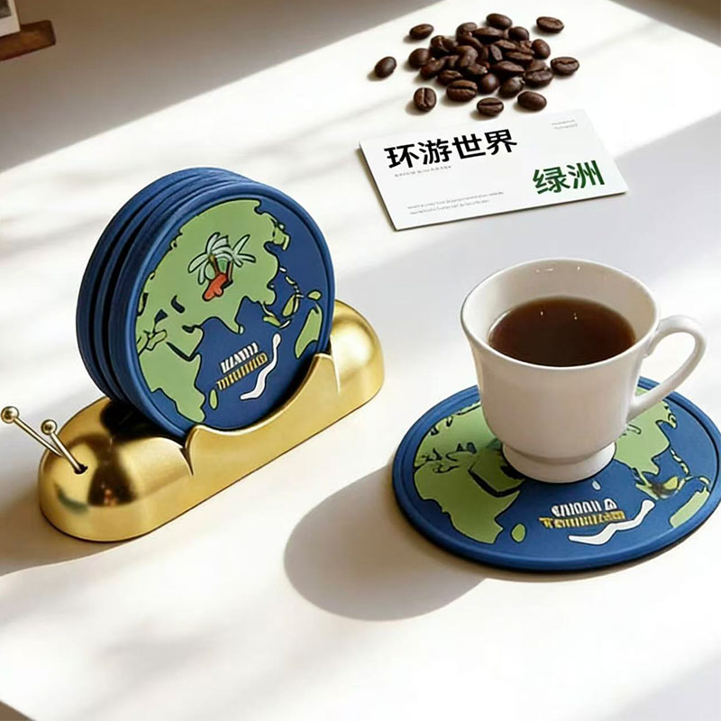 Around the World Snail Coaster - مراجعة Coffee Tea World وسعره