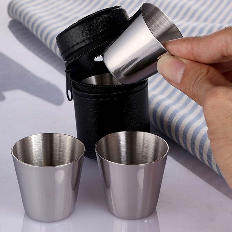4/6Pcs Stainless Steel Cups Mi - مراجعة Coffee Tea Games وسعره