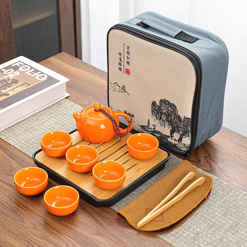 Chinese Kung Fu Travel Set, Ce - مراجعة Gongfu Tea Set وسعره