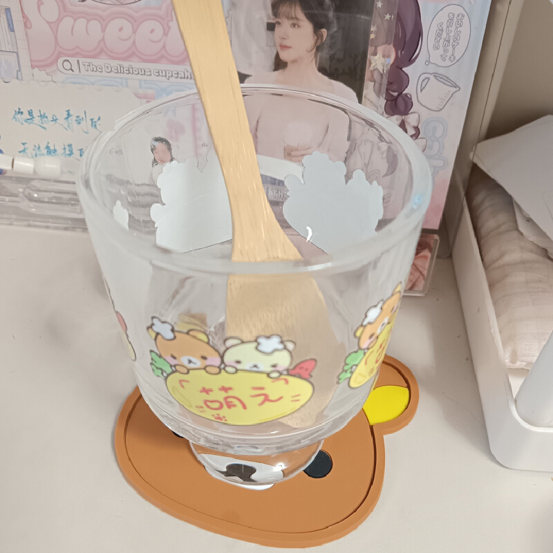 Rilakkuma Silicone Cup Coaster - مراجعة Coffee Y Tea وسعره