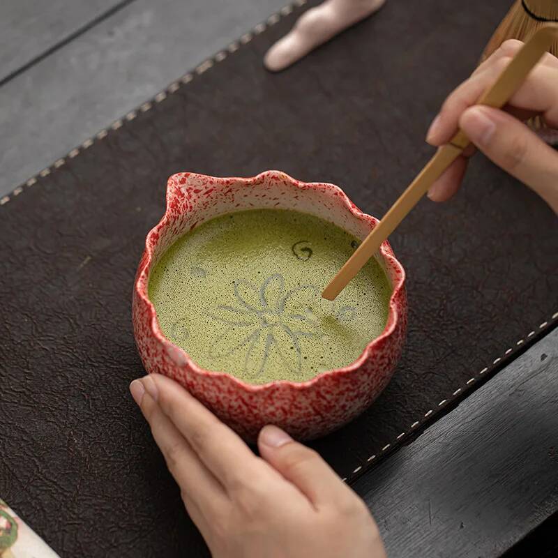 1/2/4/8PCS (Round Moon/Flower  - مراجعة Matcha Whisk Set وسعره