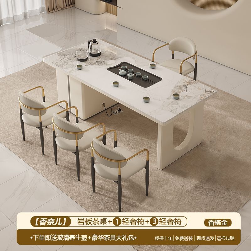 Rock slab tea table, tea table - مراجعة Coffee Tea And Company وسعره