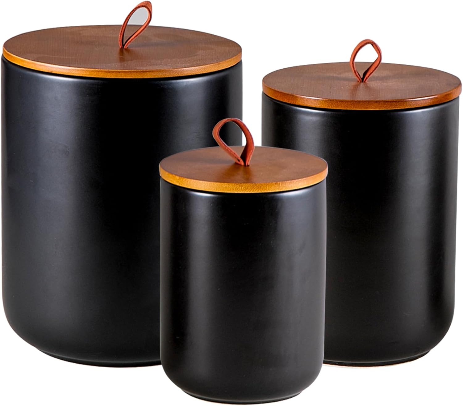Ceramic Canister Set (30 oz, 4 - مراجعة Coffee Tea And Sugar Set وسعره