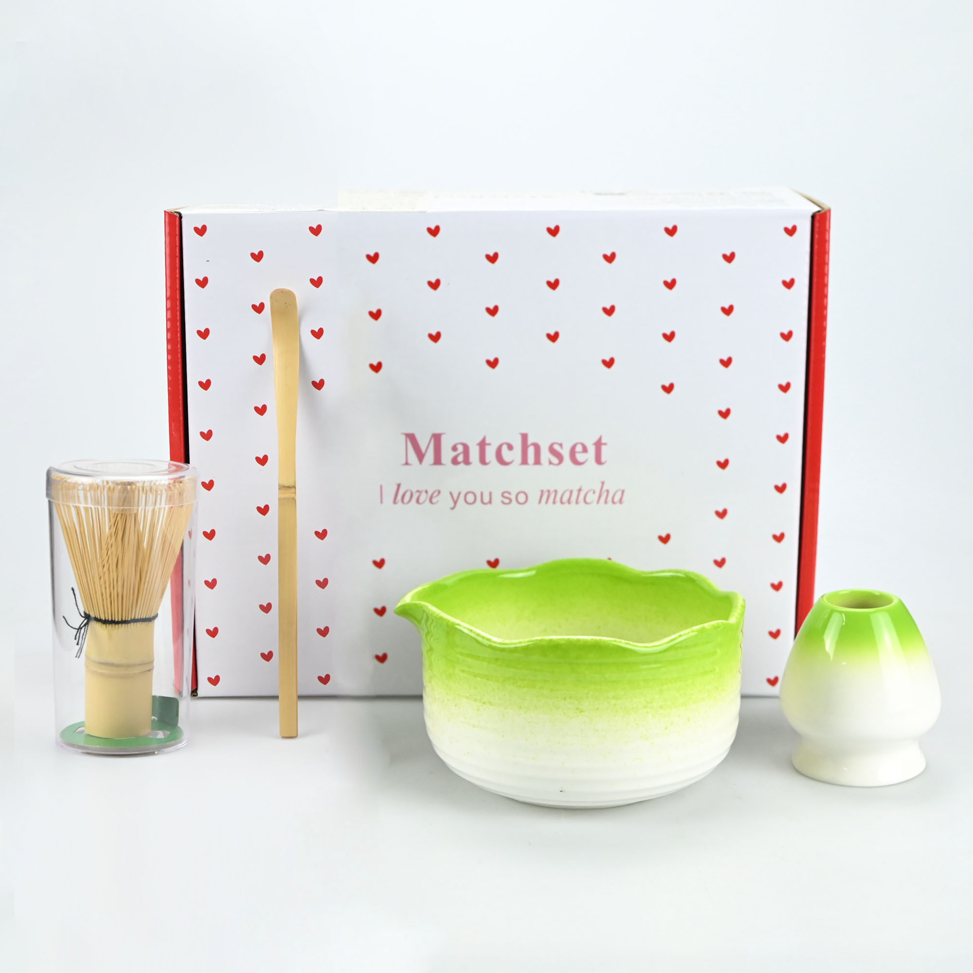 4pcs/set Song Dynasty Matcha B - مراجعة Matcha Whisk Set وسعره