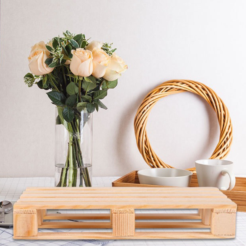 Insulated Solid Wood Hollowed  - مراجعة Bamboo Tea Tray وسعره