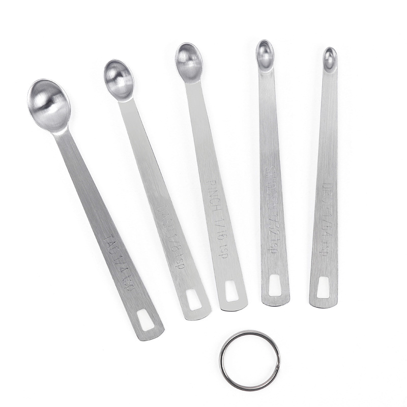5pcs/Set Small Measuring Spoon - مراجعة Coffee Tea And Sugar Set وسعره