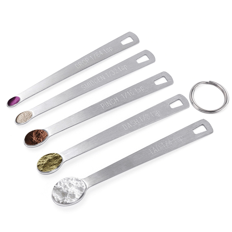5pcs/Set Small Measuring Spoon - مراجعة Coffee Tea And Sugar Set وسعره