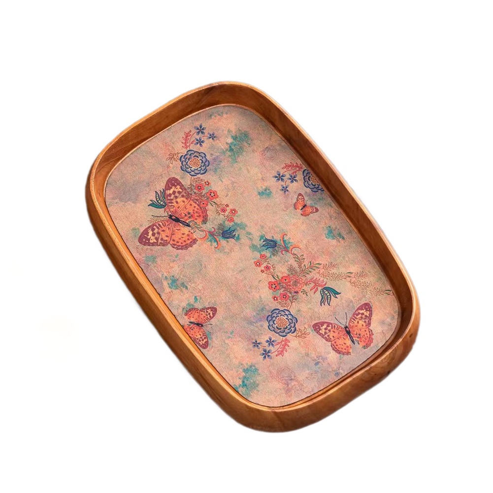 1 Piece Walnut Wood Dry Tea Tr - مراجعة Bamboo Tea Tray وسعره