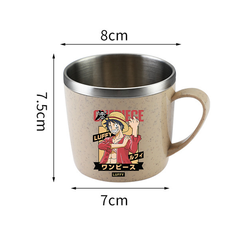 One Piece Water Cup Cartoon An - مراجعة Coffee Y Tea وسعره