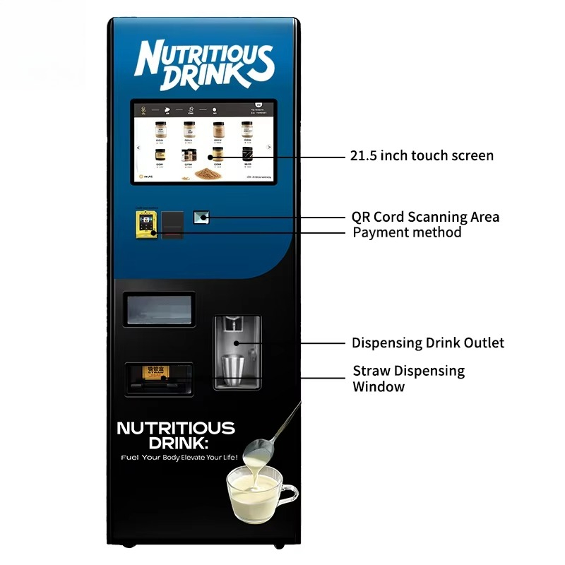 Customized High Profit Protein - مراجعة Coffee Tea Vending Machine وسعره