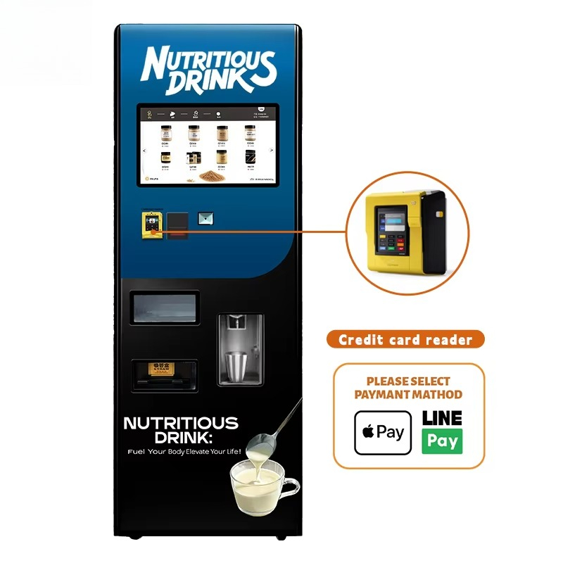 Customized High Profit Protein - مراجعة Coffee Tea Vending Machine وسعره