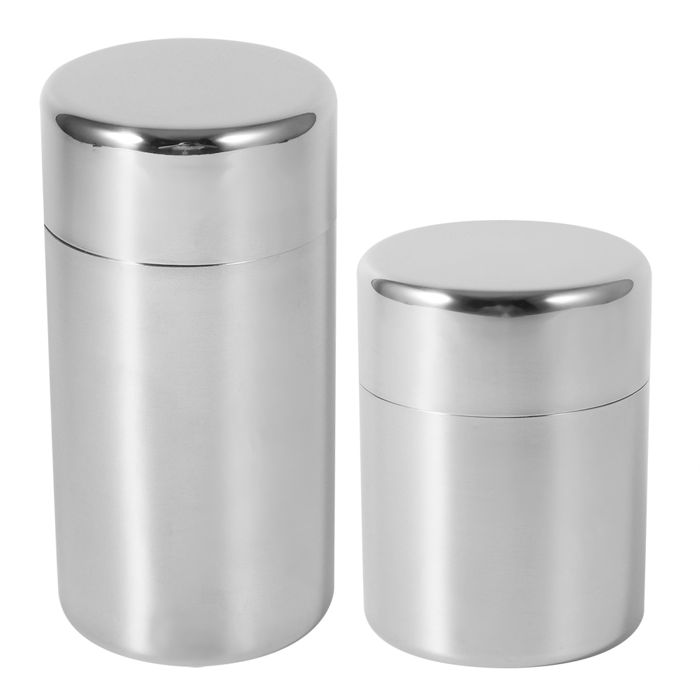 Stainless Steel Tea Leaf Tins  - مراجعة Coffee Tea And Sugar Set وسعره
