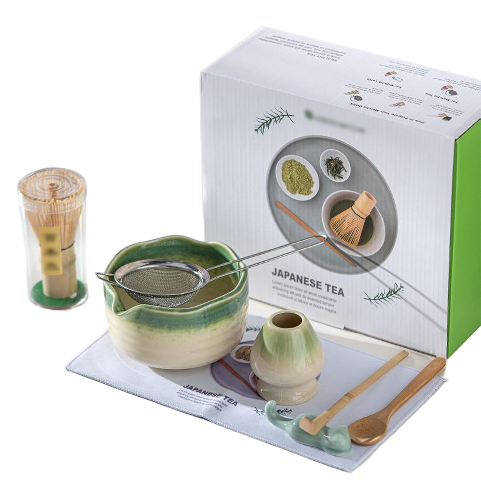 2025 New Petal Matcha Set 8PCS - مراجعة Matcha Whisk Set وسعره