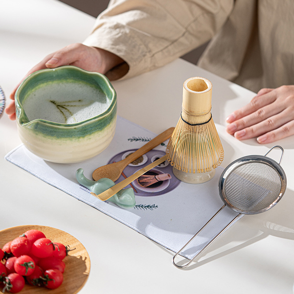 2025 New Petal Matcha Set 8PCS - مراجعة Matcha Whisk Set وسعره