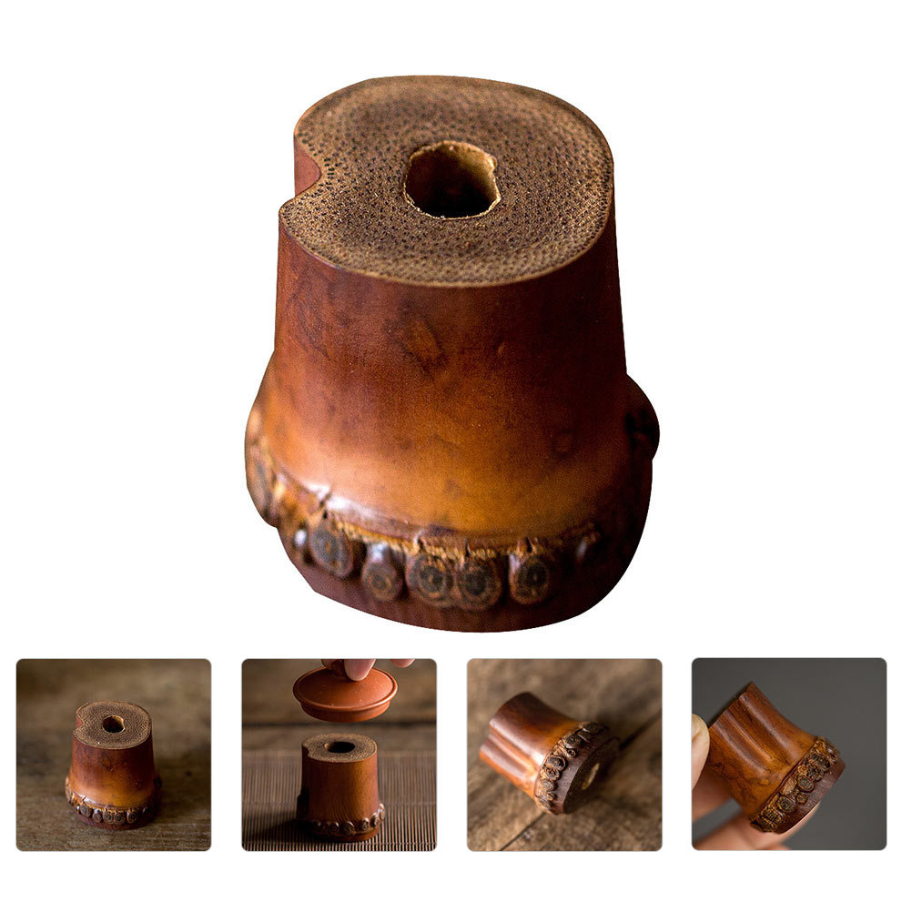 Vintage Bamboo Teapot Lid Hold - مراجعة Bamboo Tea Tray وسعره