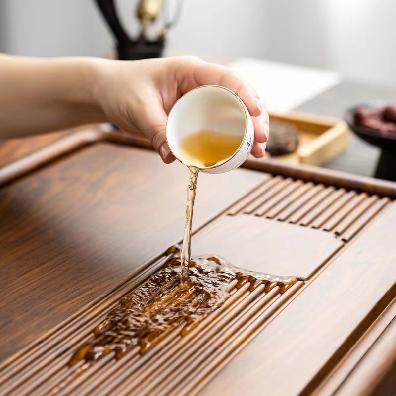 High Grade Large Tea Tray Huan - مراجعة Bamboo Tea Tray وسعره