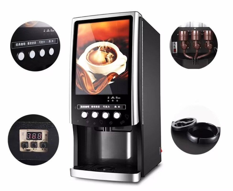 Milk Tea Bubble Tea Vending Ma - مراجعة Coffee Tea Vending Machine وسعره
