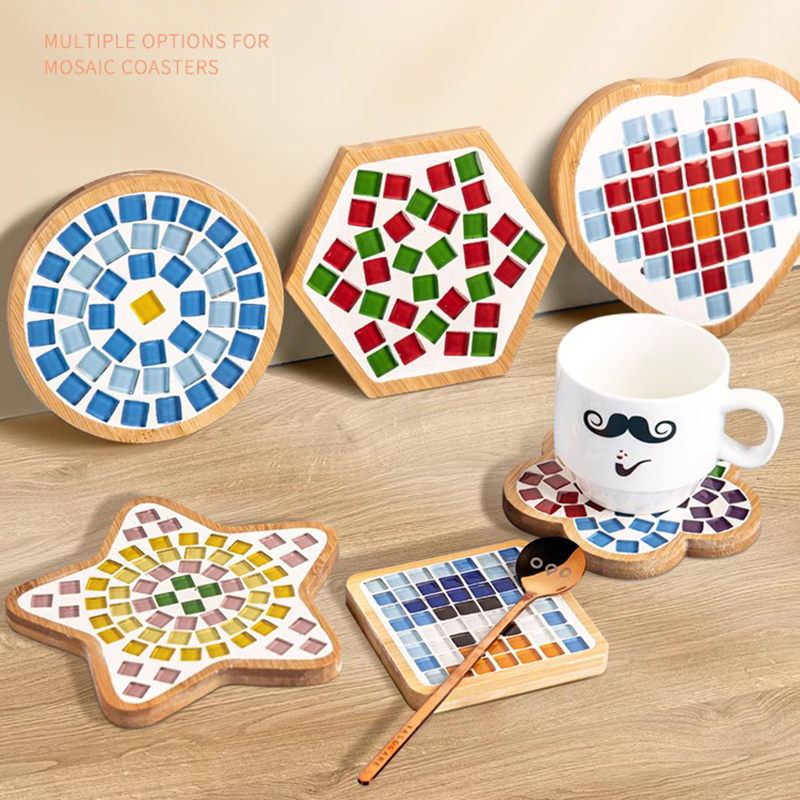 Bamboo Mosaic DIY Coasters Han - مراجعة Bamboo Tea Tray وسعره