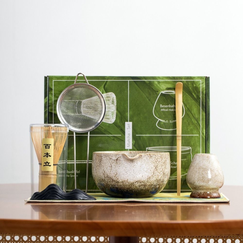 Tea Sticks Japanese Matcha Tea - مراجعة Matcha Whisk Set وسعره