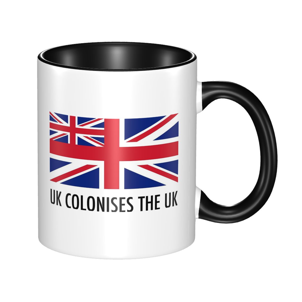 Union Jack Flag Of The UK Mug  - مراجعة Coffee Tea Uk وسعره