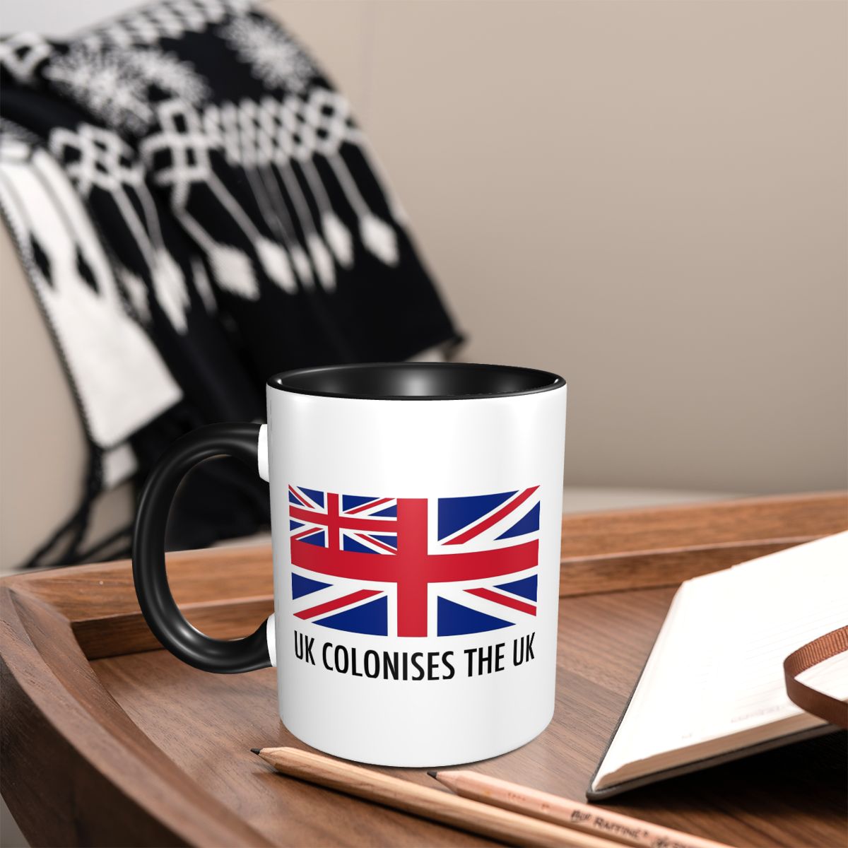 Union Jack Flag Of The UK Mug  - مراجعة Coffee Tea Uk وسعره