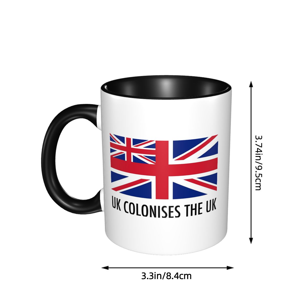 Union Jack Flag Of The UK Mug  - مراجعة Coffee Tea Uk وسعره