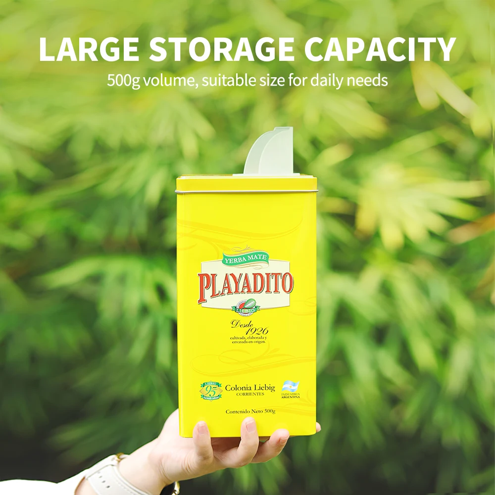 500g Kitchen Organizer with Li - مراجعة Tea Coffee Sugar Container وسعره