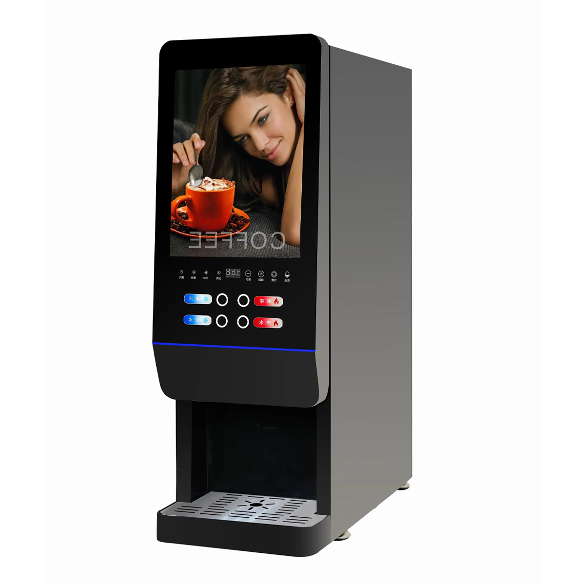 E-20SW Milk Tea Vending Machin - مراجعة Coffee Tea Vending Machine وسعره