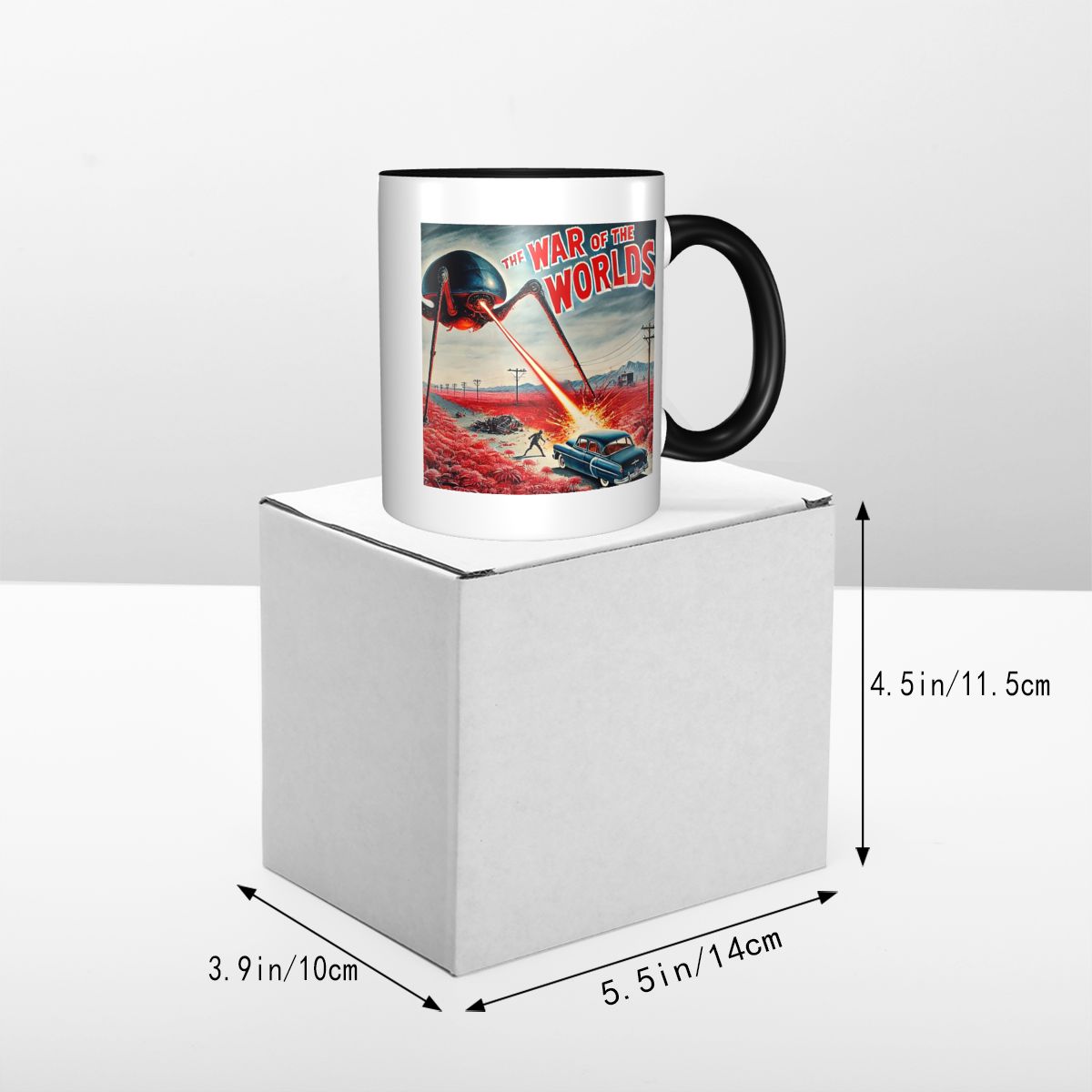War Of The Worlds Mug Funny Ce - مراجعة Coffee Tea World وسعره