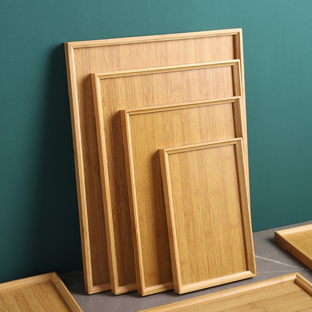 Decorate Tray Natural Bamboo B - مراجعة Bamboo Tea Tray وسعره