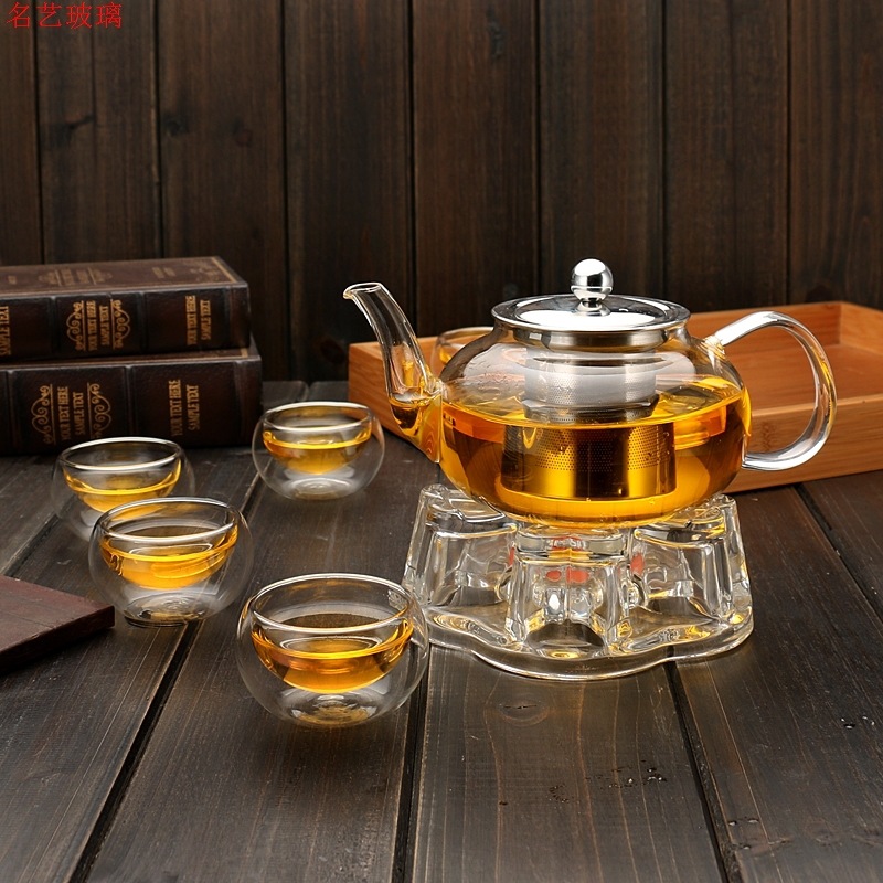 600/800ml Heat Resistant Glass - مراجعة Coffee Tea Games وسعره