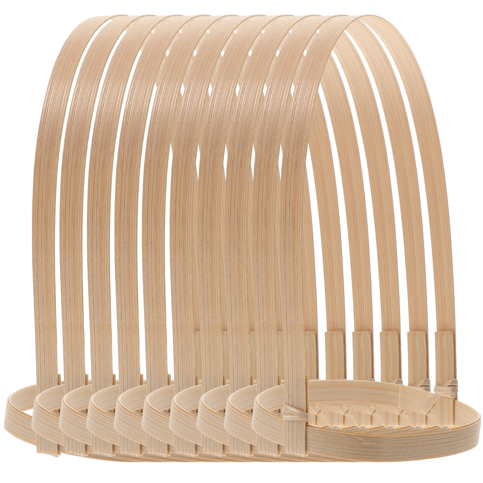 10Pcs Bamboo Drink Cup Carrier - مراجعة Bamboo Tea Tray وسعره