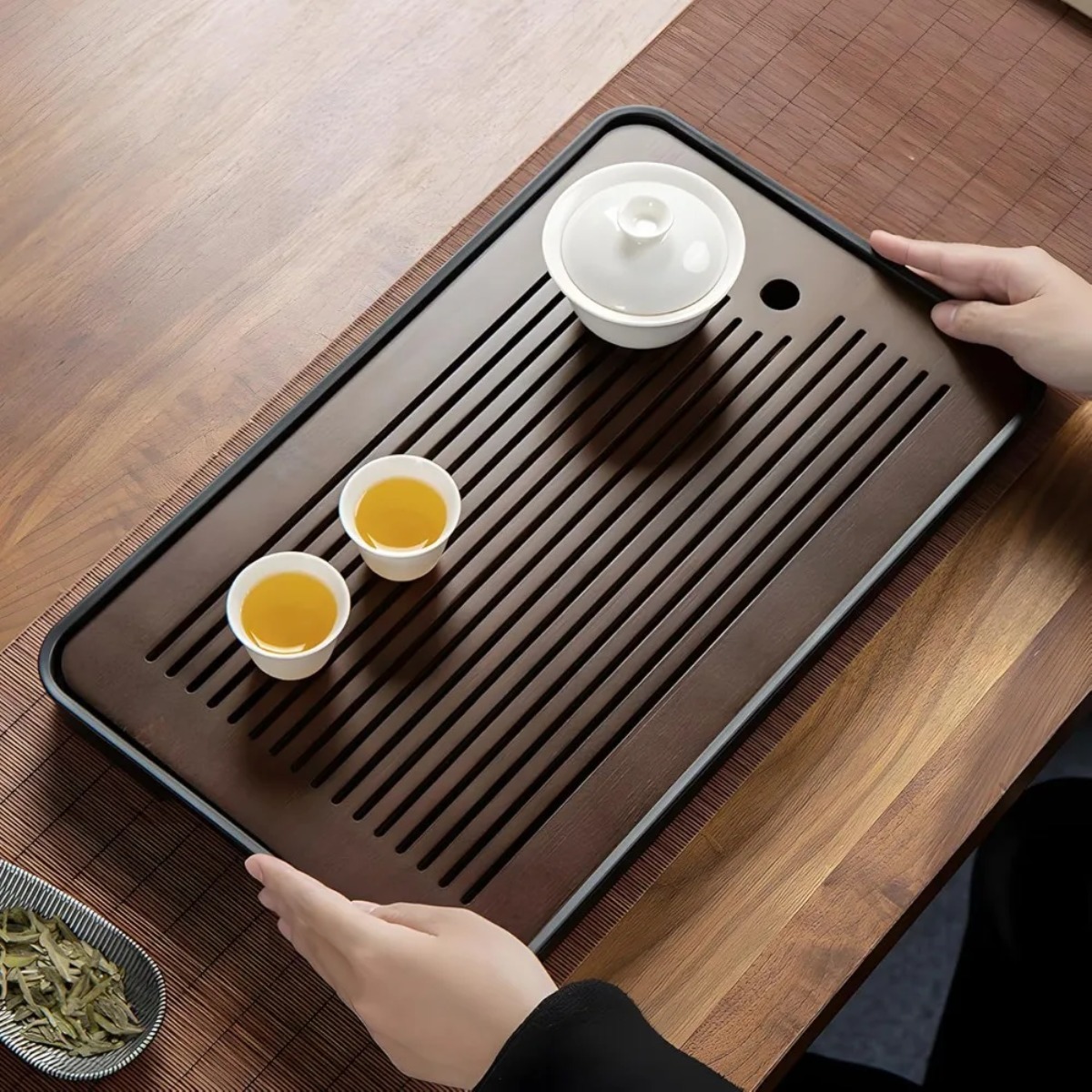 Portable Detachable Bamboo Tea - مراجعة Bamboo Tea Tray وسعره
