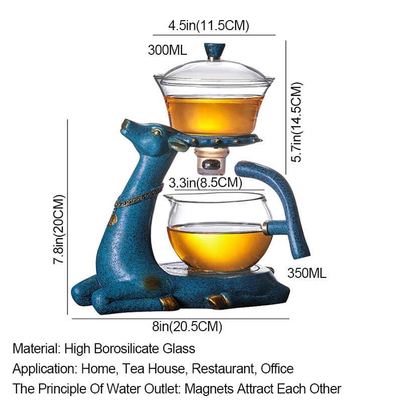 BOZZH-Kungfu Glass Tea Set, Cr - مراجعة Gongfu Tea Set وسعره